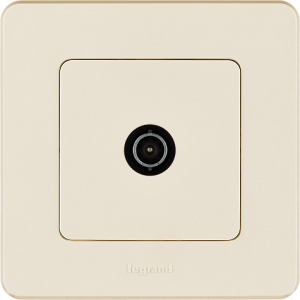 Розетка телевизионная TV, слоновая кость, INSPIRIA Legrand 673851