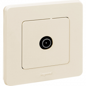 Розетка телевизионная TV, слоновая кость, INSPIRIA Legrand 673851
