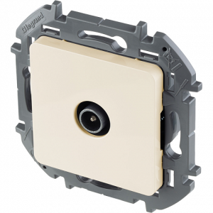 Розетка телевизионная TV, слоновая кость, INSPIRIA Legrand 673851