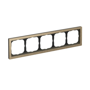 Рамка 5 местная, металл, Латунь, ArtGallery SE GAL312205