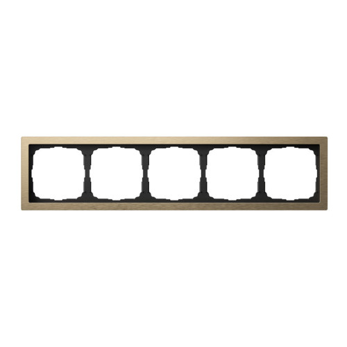 Рамка 5 местная, металл, Латунь, ArtGallery SE GAL312205
