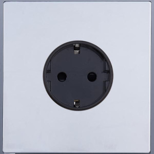 Розетка с З/К (внутренний монт.), Хром, Navarra Salvador SJAN77DC10 (SJAN77EC10) Розетка с З/К (внутренний монт.), Хром, Navarra Salvador SJAN77DC10 (SJAN77EC10)