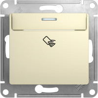 Выключатель карточный для гостиниц, Бежевый, Glossa SE GSL000269