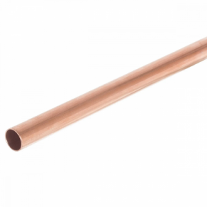 Труба стальная для лофт проводки D18 мм. (2.5 м.), Медь натуральная, Villaris-Loft 3001815