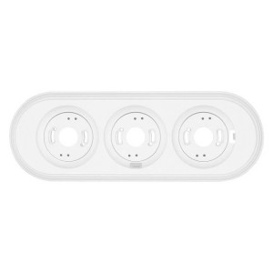 Рамка 3 местная пластик, Белый, Виви TDM ELECTRIC SQ1820-1091