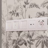 Лицевая панель розетки USB для быстрой зарядки тип A+C, Жемчуг, ALFA Quant Ambrella Volt AP2110