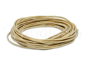 Ретро кабель круглый 2x0,75 песочное золото ТМ МезонинЪ GE70160-32