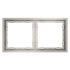 Рамка 2 местная, пластик, Кашемир, VOLTUM S70 VLS100203