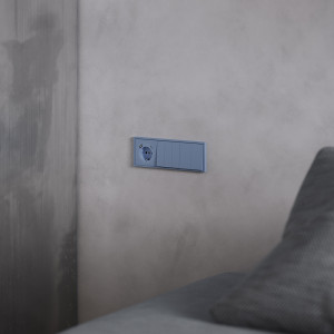 Клавиши для выключателя 2-кл, Деним, S70 Voltum VLS000315