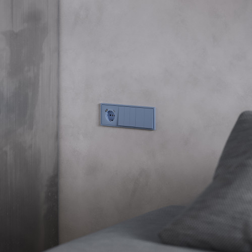 Клавиши для выключателя 2-кл, Деним, S70 Voltum VLS000315