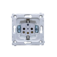 Механизм розетки с З/К, Матовый карбон, Donel  DA DA18800