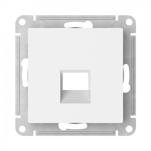 Лицевая панель для розетки компьютерной RJ45 Keystone, Лотос, AtlasDesign SE ATN001384