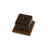 Распаечная коробка керамика 77х43, Коричневый, Кром Interior Electric РККК/06