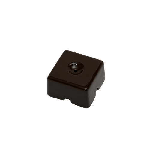 Распаечная коробка керамика 77х43, Коричневый, Кром Interior Electric РККК/06