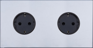 Розетка 2-ая с З/К (внутренний монт.), Хром, Navarra Salvador SJAN77DC11 (SJAN77EC11) Розетка 2-ая с З/К (внутренний монт.), Хром, Navarra Salvador SJAN77DC11 (SJAN77EC11)