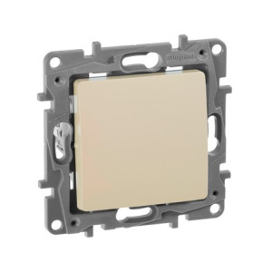 Выключатель 1 клав. перекрестный, слоновая кость, Etika Legrand 672309