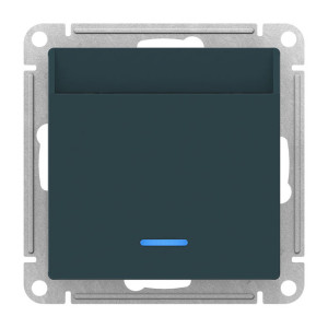 Выключатель карточный для гостиниц, Изумруд, AtlasDesign SE ATN000867