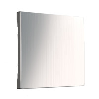 Лицевая панель выключателя 1 кл., Глянцевый никель, Werkel W1119002