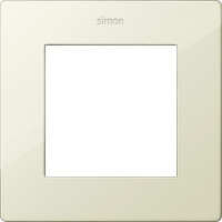 Рамка 1 местная, Слоновая кость, Simon 24 2400610-031