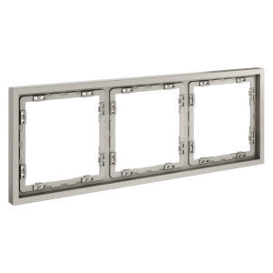 Рамка 3 местная, пластик, Кашемир, VOLTUM S70 VLS100303