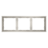 Рамка 3 местная, пластик, Кашемир, VOLTUM S70 VLS100303