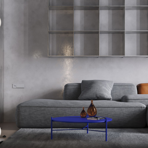 Клавиши для выключателя 2-кл, Серый, S70 Voltum VLS000316