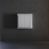 Клавиши для выключателя 2-кл, Серый, S70 Voltum VLS000316