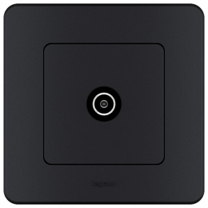 Розетка телевизионная TV, антрацит, INSPIRIA Legrand 673853