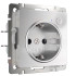 Умная розетка с З/К с Wi-Fi, Серебрянный, Werkel W1171606