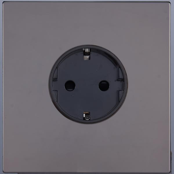 Розетка с З/К (внутренний монт.), Темн. хром, Navarra Salvador SJAN88DC10 (SJAN88EC10) Розетка с З/К (внутренний монт.), Темн. хром, Navarra Salvador SJAN88DC10 (SJAN88EC10)