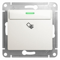 Выключатель карточный для гостиниц, Перламутр, Glossa SE GSL000669