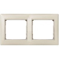 Рамка 2 местная, жемчужный, Valena Classic Legrand 770472