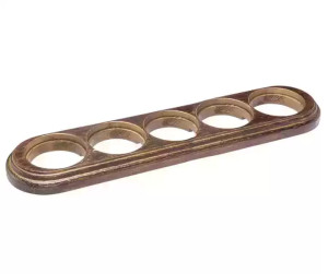 Рамка 5 местная деревянная под декор. накладку, овал, Венге/Золот. патина, Salvador О115ВГЗ Рамка 5 местная деревянная под декор. накладку, овал, Венге/Золот. патина, Salvador О115ВГЗ