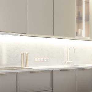 Рамка 5 местная стекло soft-touch, Шампань, Senso Werkel W0053111