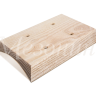Накладка 2 местная деревянная 165х104 на бревно D200-220, ТД МезонинЪ GE72713-00