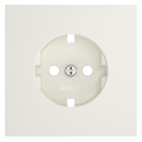 Лицевая панель для розетки с З/К, Хлопок, S70 Voltum VLS000613
