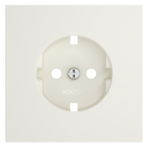 Лицевая панель для розетки с З/К, Хлопок, S70 Voltum VLS000613