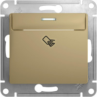 Выключатель карточный для гостиниц, Титан, Glossa SE GSL000469