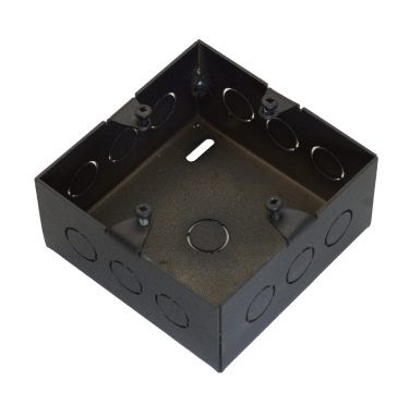 Подъемная коробка 1 местная для рамки, Черный, Villaris-Loft 4828221