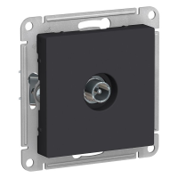 Розетка телевизионная TV, Карбон, AtlasDesign SE ATN001093
