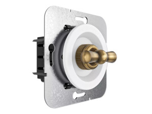 Выключатель повор. на 4 положения (внутренний монт.), Белая ночь/Бронза, Лахта ТМ МезонинЪ GE35401-4036