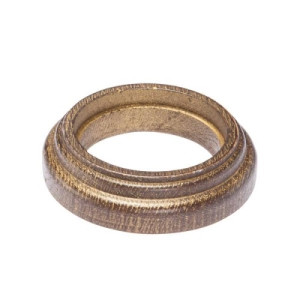 Рамка 1 местная деревянная под декор. накладку, восьмерка, Венге/Золот. патина, Salvador О131ВГЗ Рамка 1 местная деревянная под декор. накладку, восьмерка, Венге/Золот. патина, Salvador О131ВГЗ