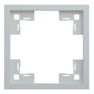 Рамка 1 местная, Серебро, Standart Rikett 35810 SV