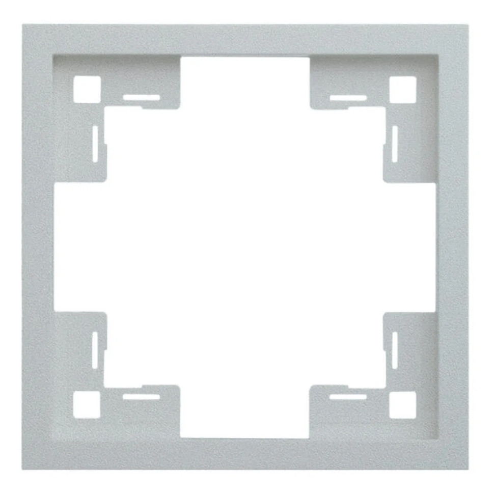 Рамка 1 местная, Серебро, Standart Rikett 35810 SV