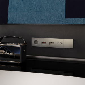 Рамка 5 местная, пластик, Кашемир, Voltum S70 VLS100503