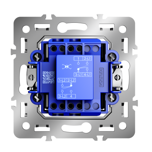 Механизм перекрестного выключателя 1-кл 10А, S70 Voltum VLS0105M