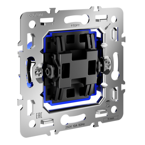 Механизм перекрестного выключателя 1-кл 10А, S70 Voltum VLS0105M