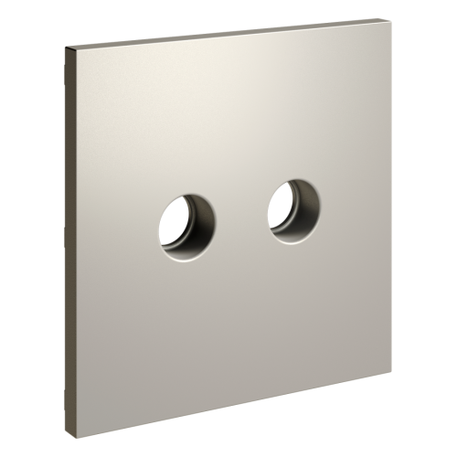 Лицевая панель для розетки телевизионной оконечной TV+SAT, Кашемир, S70 Voltum VLS001603