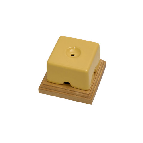 Распаечная коробка керамика 77х43, Песочный, Кром Interior Electric РККК/04