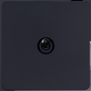 Выключатель жалюзи тумблерный 1 кл. (внутренний монт.), Черный, Leon Salvador SBAN11A1A5